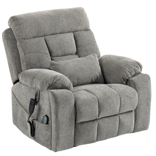 Latitude Run® Dual Motor Lift Chair Lay Flat Recliner, Extra Wide Big
